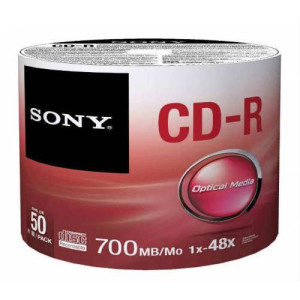 SONY CD-R 50 Lİ PAKET BOŞ CD  700M A KALİTE