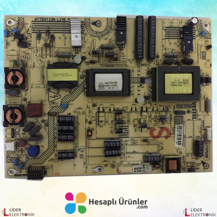 17IPS20, 23152101, Vestel Power Board Besleme Kart, 2711181