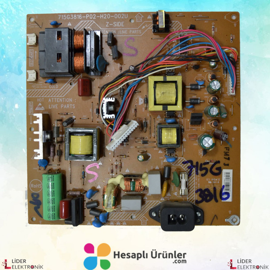 715G3816-P02-H20-002U, PWTVAMC1GPR2, LC420WUY (SC)(B1), Power board ...