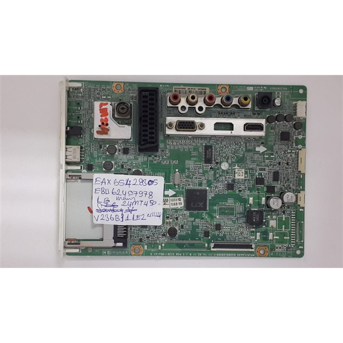 EAX65428305 (1.1) , EBU62407978 , LG Mainboard Anakart , 24MT45D , V236BJ1-LE2