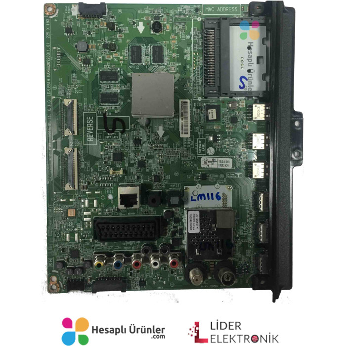 EAX66207203 (1.0), EBT63857102, LG Mainboard Anakart, 42LF650V, T420HV01.0