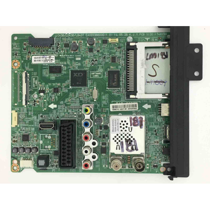 EBT62973042 , EBT62973086 , EAX65388003 , EAX65388006 (1.0) LG Mainboard Anakart , 42LB620V , LC420DUE FG P2