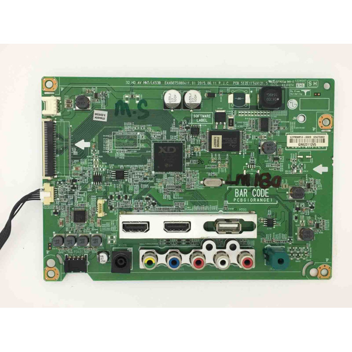 EBT64005419 , EAX66750804 (1.0) , EBR43052402010 , EBT63475902 , LG Mainboard Anakart , HD AV MNT-LK53B