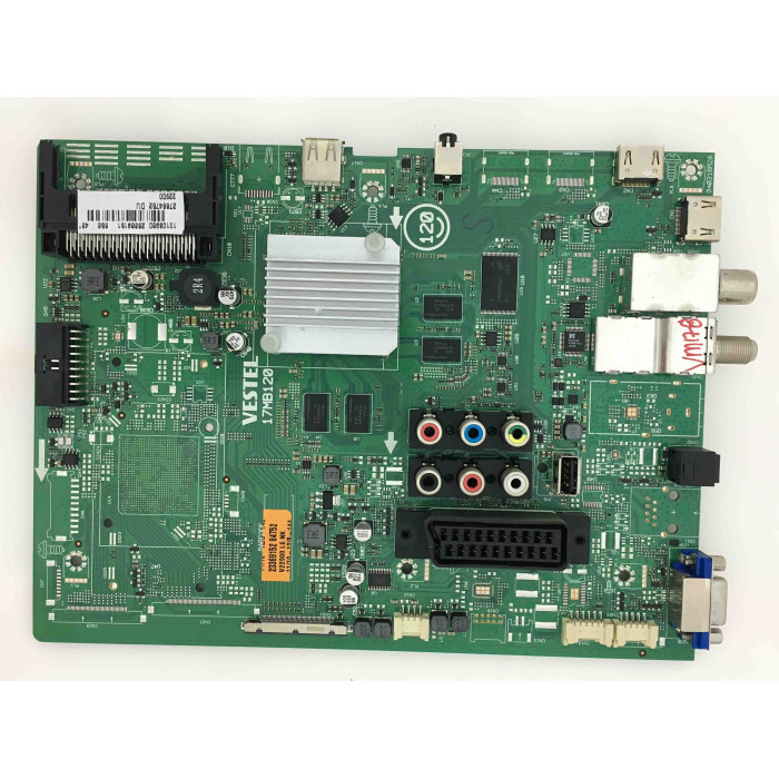 17MB120 040316R2A 23369151 Vestel Power Board Besleme Kart, 43UB7750, 27684752