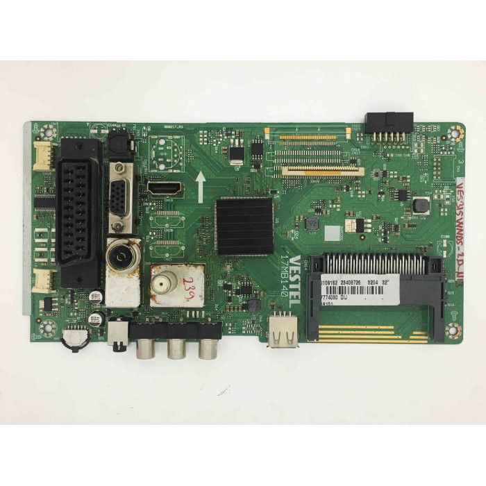 17MB140 , 23408726 , 10109162 Vestel Mainboard Anakart , 32HL520 , VES315WNDB-2D , DIJ