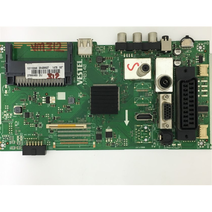 17MB140 , 23428627, 27856463 , Vestel Mainboard Anakart , 10110296 , 32CH5620