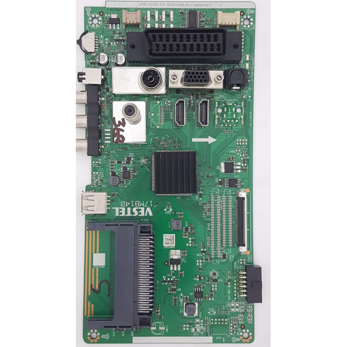 17MB140 , 23459966 , Vestel Mainboard Anakart , VES430UNDB-2D-N12 , 43R4020F