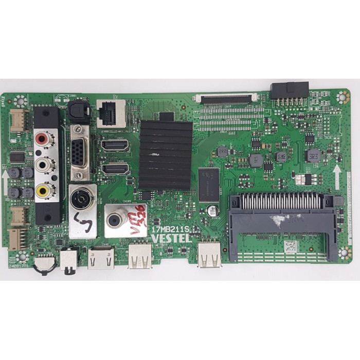 17MB211S , 23500800 , 10117349 , Vestel Mainboard Anakart , 49L2863 , VES490-UNDS-2D-N13