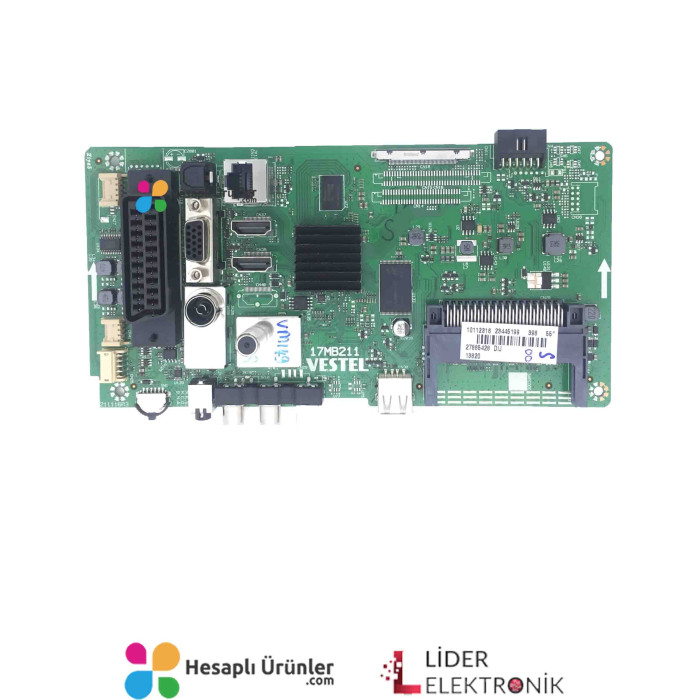 17MB211, 23445199, 27885428, Vestel Seg Mainboard Anakart, 55CF7620, VES550UNDS-2D-N12, 55inç