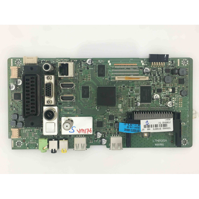 17MB95M, 23192272, 23192273, Vestel 3D Smart Main Board Anakart, 32PH8075, Ves315WNL-3D-Sol