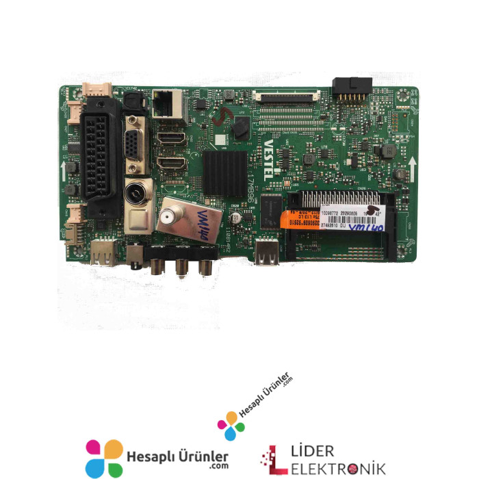 17MB96, 23290605,  10098772, DIJ, Vestel Mainboard Anakart, 42FA7200, VES420UNDL-2D