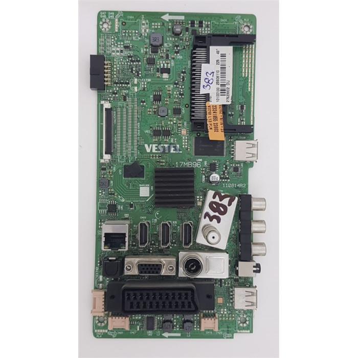 17MB96, 23306110, 10100100 , Vestel Mainboard Anakart , VES490UNDL-2D-N11 , 49FA7000 , TVPMA0228D