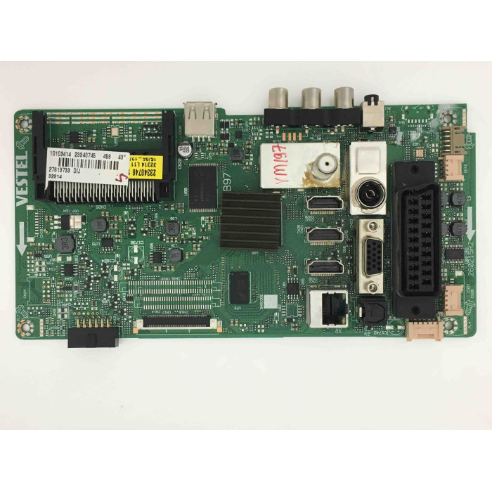 17MB97 23340745, 27613733 Vestel Mainboard Anakart 43FB550