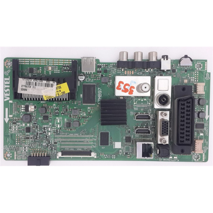 17MB97 , 23401438 , 23401437 , Vestel Mainboard Anakart , VES430UNDA-2D , 43SC7600