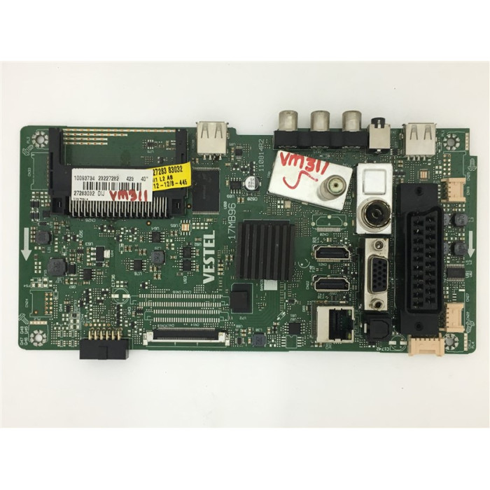 23247759 , 23227282 , 17MB96 , 110814R2 , 27283032DIJ , Vestel Mainboard Anakart ,  VES400UNVS-2D-N02 , 23247529 , SMART 40FA7100 40 LED TV