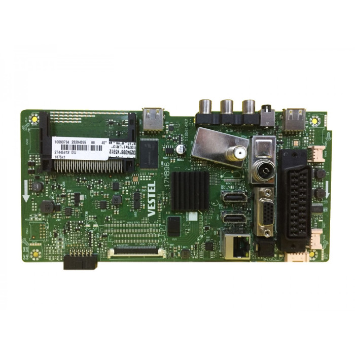 23294395, 17MB96, 110814R2 Vestel Mainboard Anakart , 40FA7100 , 10095758 , FULL HD SMART DVB-T