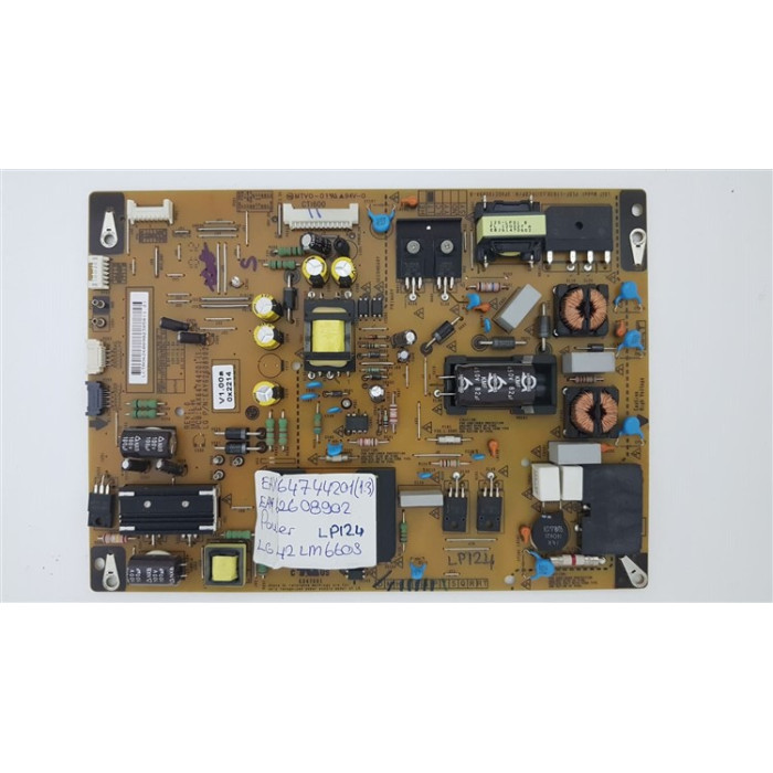 EAX64744201 (1.3) , EAY62608902 , LG Power Board Besleme Kart , LGP4247L-12LPB-3P , PLDF-L103B