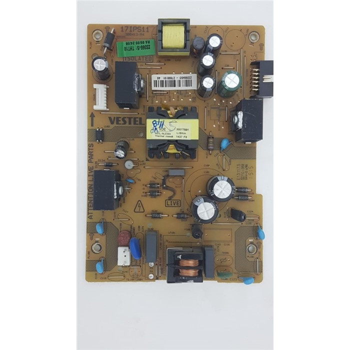 17IPS11 , 23366453 , 300413-R4 , E131175 , Vestel Power Board Besleme Kart , VES400UNDS-2D-N12 , 40FA5050