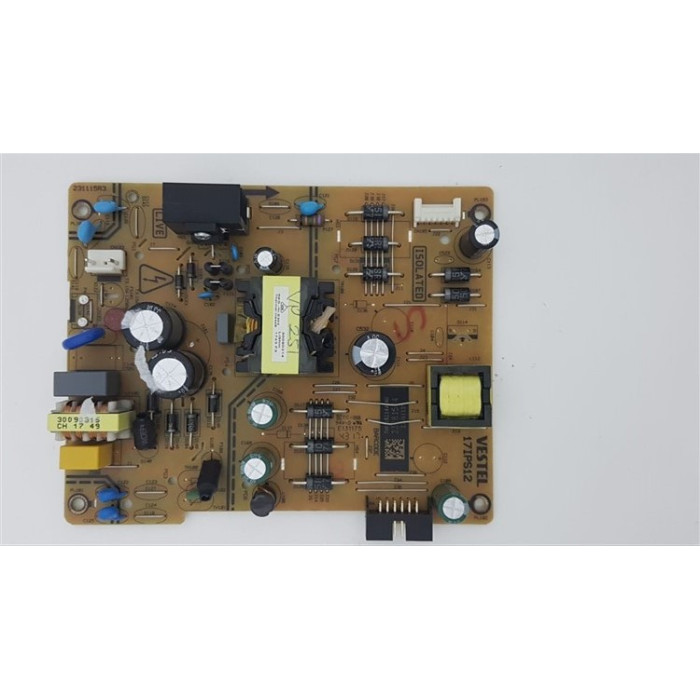 17IPS12 , 23281584 , VESTEL Power Board Besleme Kart , VES430UNDL-2D-N12 , 27991135