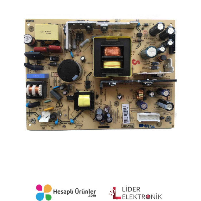 17PW82-3, 23021673, Vestel Power Board Besleme Kart, 42PF9040, LCD TV