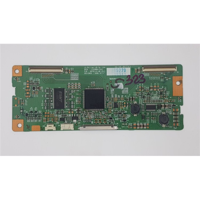 6870C-0114B (2L) , 6871L-1153A , T-Con Board Logic Board , LG 32LD7D-UB , LC320WX4-SLA1