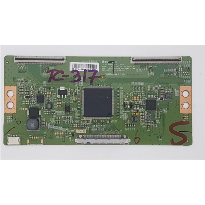6870C-0535B , T-Con Board Logic Board , V15 UHD TM120