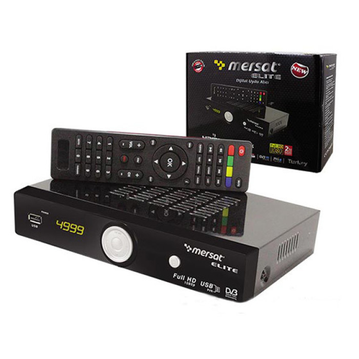 Mersat Elite Usb-Pvr Full HD Uydu Alıcısı