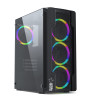 GAMETECH COLDER Rainbow 4x120mm Fan Gaming Oyuncu Kasası