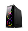 GAMETECH ZEUS KUMANDALI RGB 4x120mm Fan Gaming Oyuncu Kasası