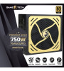 GAMETECH 750WATT 80 PLUS GOLD 14CM SESSİZ FAN MODÜLER POWER SUPPLY