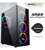GAMETECH Ares Rainbow 4x120mm Fan Gaming Oyuncu Kasası