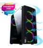 GAMETECH COLDER Rainbow 4x120mm Fan Gaming Oyuncu Kasası