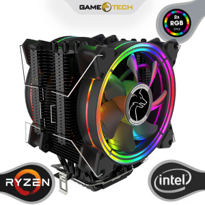 GAMETECH FREEZER PRO HD120 2x12cm  Intel & AMD Uyumlu 