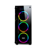 GAMETECH SPECTRA Rainbow 4x120mm Fan Gaming Oyuncu Kasası