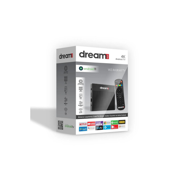 Dreamstar W2 4K Ultra HD Android TV Box