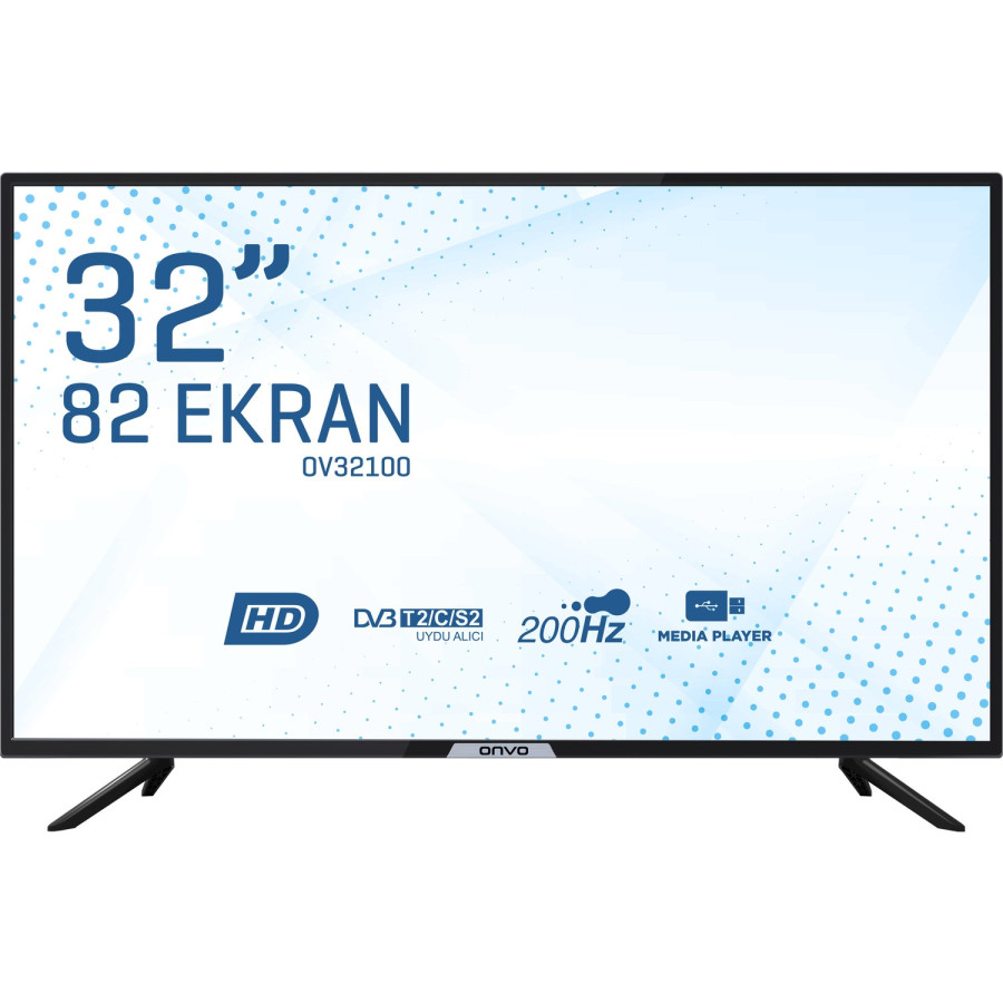 Onvo OV32100 32" 82 Ekran Uydu Alıcılı HD LED TV